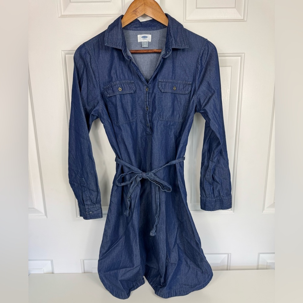Old Navy Indigo Shirt Dress‎